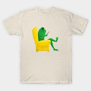 Knitting Frog Lounge T-Shirt